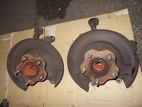 B S14 シルビア K's リヤ リア５穴ハブ ナックル 左右 ☆