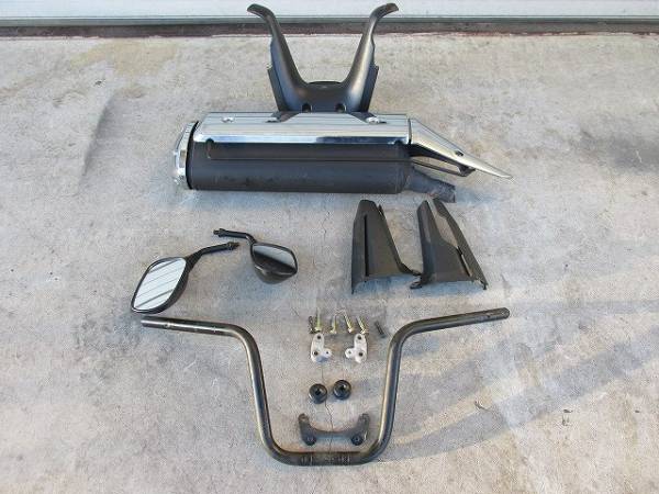 ホンダ　シルバーウィング　純正サイレンサー　車検用