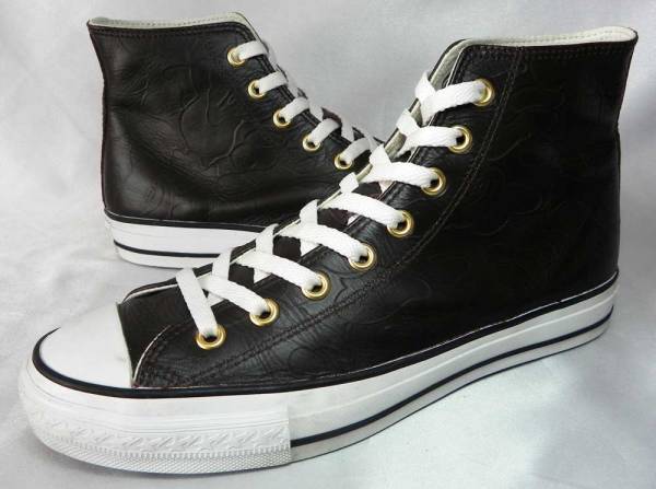 ★APE ベイプスタ BAPESTA ブラウン レザー 26.5cm Used