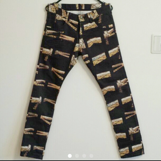 shareef総柄スキニーパンツethosenstudioustrovelad musician