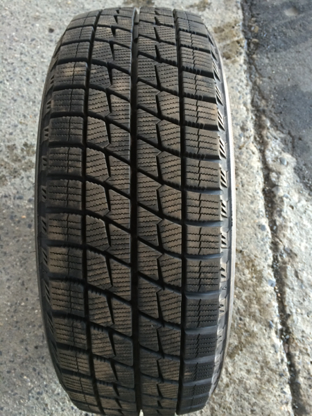165/55R14 中古スタッドレス 2本 BS アイスパートナー バリ山