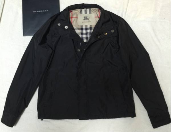 即完売◇バーバリーロンドン◆メタルボタン◇ナイロンジャケット