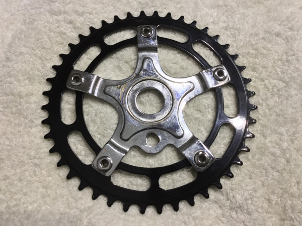 OLDタカギBMX44T黒チェーンリングKUWAHARA MONGOOSE HUTCH DG SE