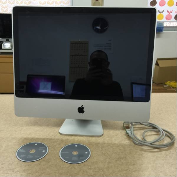 iMac 24インチ 年式不明(2008年ごろ) ジャンク品 型番: 不明 【公式通販】