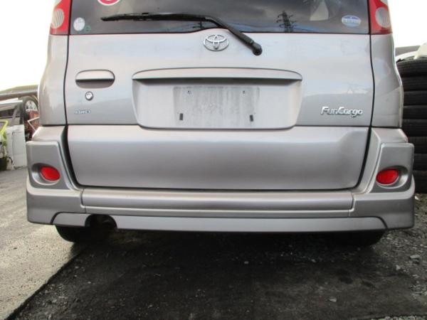 H14年 NCP25 ファンカーゴ エアロリアバンパー カラー1D2