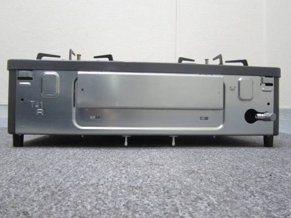 美品 リンナイLPガスコンロKGM640DG RT64JH-R 15年製 水無片面/3