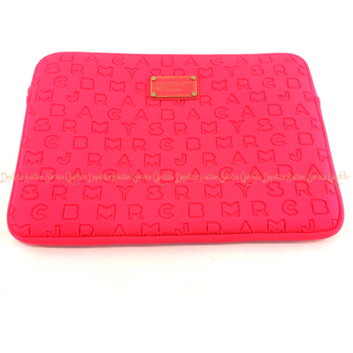 マークバイマークジェイコブス パソコンケース ピンク系 MARC BY MARC