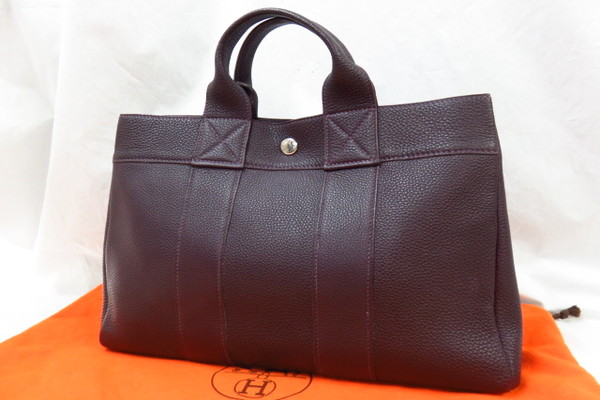 本物■新品同様品■エルメス■トゴ/フールトゥPM/F刻/44万/zr41h