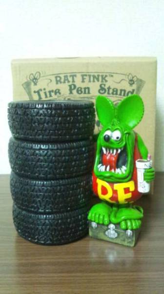 FINK RAT ラットフィンク ペン スタチュー スタンド タイヤ #ラット