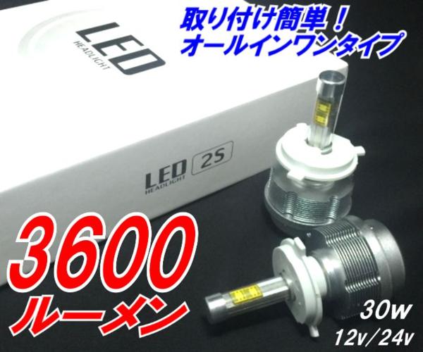 【みねや】ETI LED★3600LM ファンレス一体型 H3 6000k★1年保証