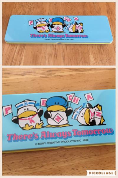 昭和レトロ レッツチャット ペンケース カンペン ファンシー筆箱