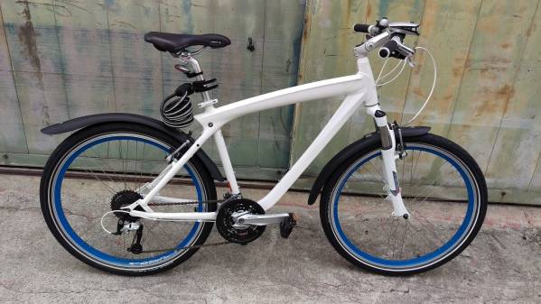 マウンテンバイク 自転車 MTB 美品 配達可能 -works BMW 26インチ 