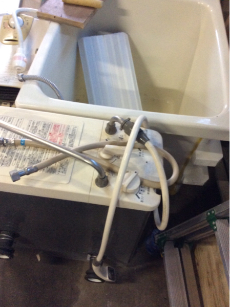 LPガス バランス釜 浴槽 中古