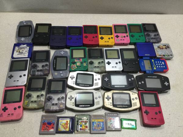 いろいろの　ゲームボーイ　本体　　29個 管理番号D31