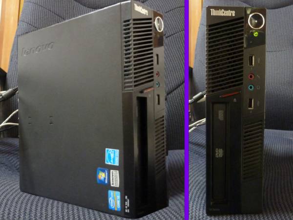 ★ レノボ Core i3-2100 4GB 250GB Win7 コンパクトスリム ★_1