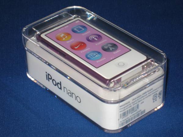 新品未開封 第7世代 Apple iPod nano MD479J/A 16GB パープル 【公式通販】