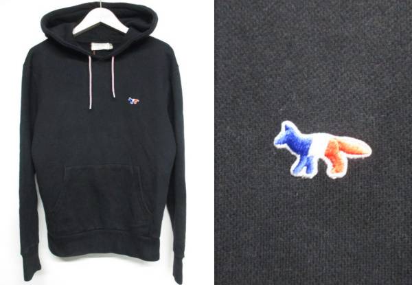 *MAISON KITSUNE キツネ 15AW トリコロールフォックスパーカー