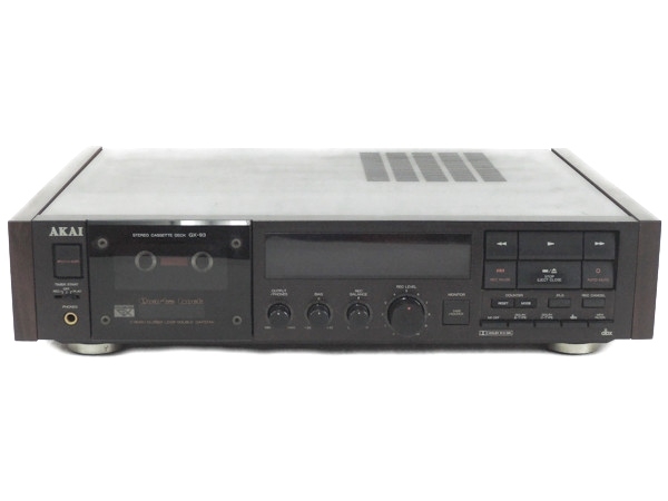 GX-93 AKAI アカイ カセットデッキ ジャンク品 3ヘッドステレオ 0024