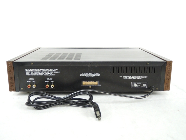 GX-93 AKAI アカイ カセットデッキ ジャンク品 3ヘッドステレオ 0024