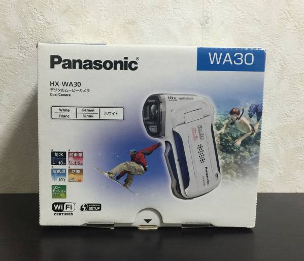 Panasonic】HX-WA30 ムービーカメラ 希少品!! 消費税なし
