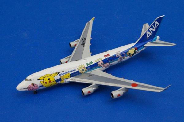 全日空商事/NH50028★1/500 B747-400 ANA/ポケモン★JA8962