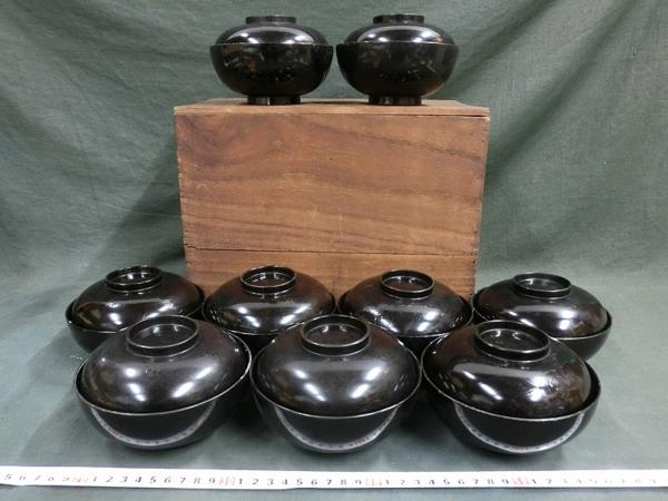 輪島塗 吸物椀五客 未使用品 輪島塗 木製 吸物椀 沈金蒔絵 五客 Yahoo