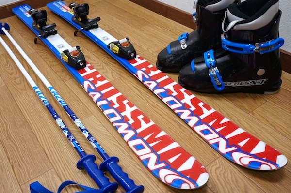 ☆美品☆DYNASTAR157cm LANGE 大人用カービングスキー4点SET