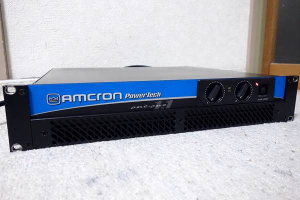 【保証有】◆AMCRON(CROWN)Power-tech1.1 パワーアンプ 音響PA◆