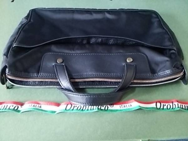 ☆オロビアンコ☆　ナイロンメンズバッグ中古　税込！
