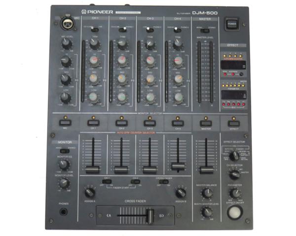 パイオニア DJミキサー DJM-500 AV機器 オーディオ 通電確認済
