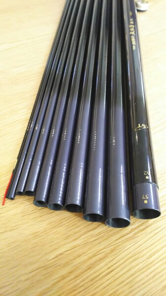 リョービ チタンアジャスター 友水竿 抜 VS 中硬硬 62 中古 美品