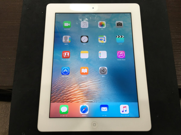 １円～ 美品 iPad ３世代 Wi-Fi A1416 16GB OS9.2.1 シルバー