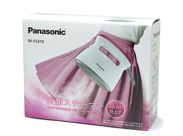Panasonic/パナソニック ふんわり衣類スチーマー NI-FS310-VP 【公式通販】