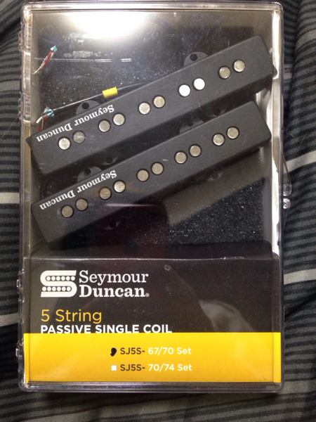 新品 セイモアダンカン 5弦 ピックアップ 定番 納得のクオリティ