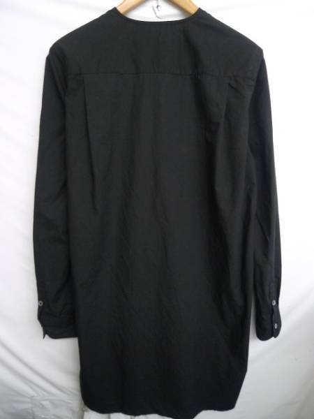 ◆ DRESSEDUNDRESSED ドレスドアンドレスド ノーカラーシャツ3美