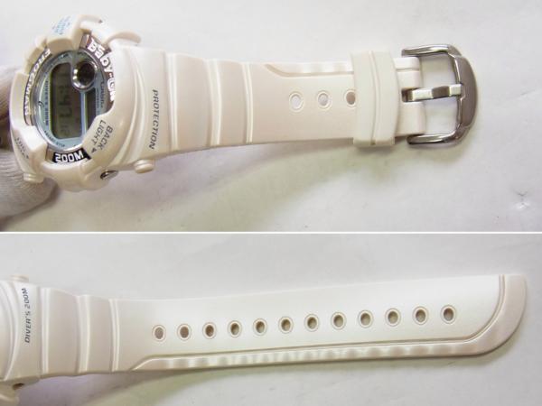 ☆カシオ☆BabyG フロッグマン BGW-100 パールホワイト☆美品 カシオ G