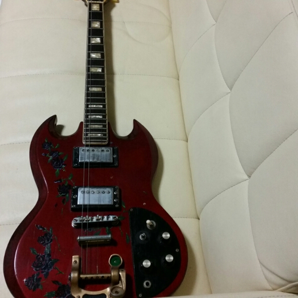 ヴィンテージ　TEISCO エレキギター　音だしOK