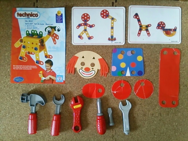 ②ボーネルンド☆テクニコ☆ベーシックキット☆ワークセンター