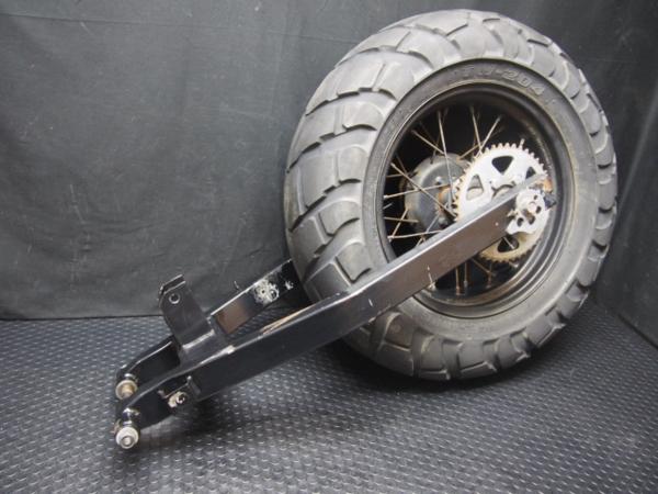 TW200社外ロングスイングアーム/リアホイール/2JL/DG07J