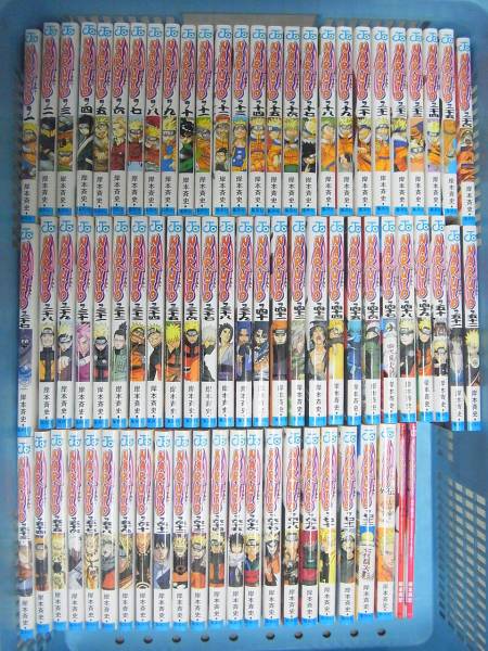 NARUTO ナルト 全72巻セット 外伝 列/在の書付き NARUTO 全72巻セット