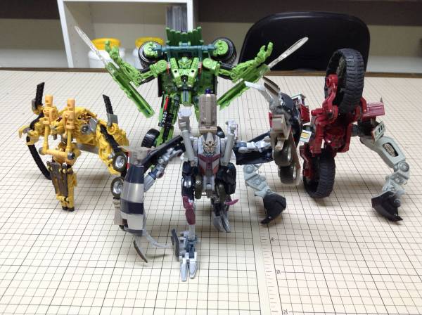 トランスフォーマー リベンジ 建機セット ジャンク