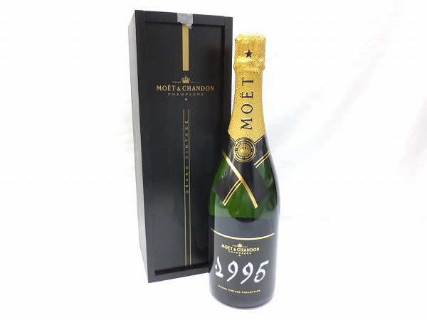 【未開栓】MOET&CHANDON モエ GRAND VINTAGE 1995 木箱