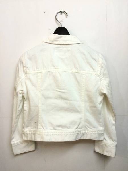 新品 JILL STUART ジルスチュアート ホワイト Gジャン S