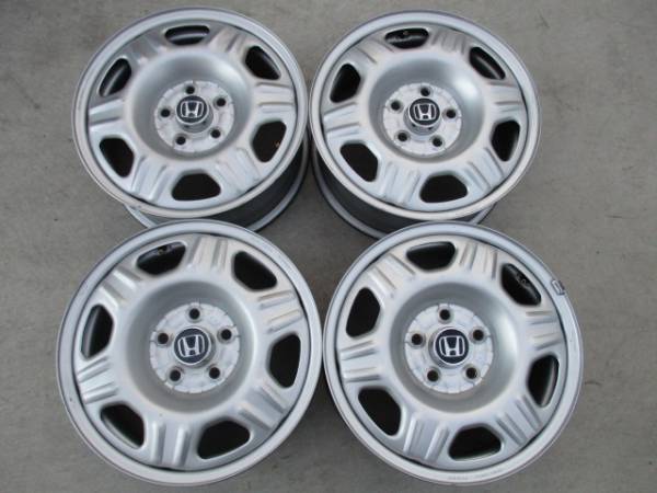 ▼1551 ホンダ純正 16インチ スチールホイール 4本