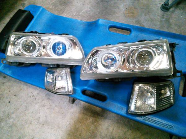 ホンダ　crx ef8 　イカリングヘッドライト　