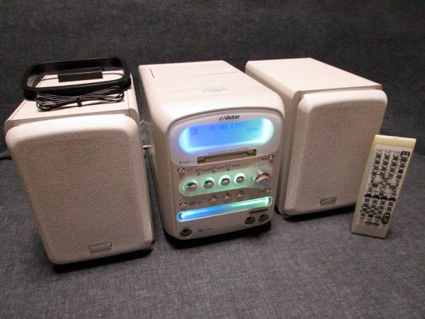 美品☆ビクター マイクロコンポ UX-QX1☆08年製 希少動作品⁄美品