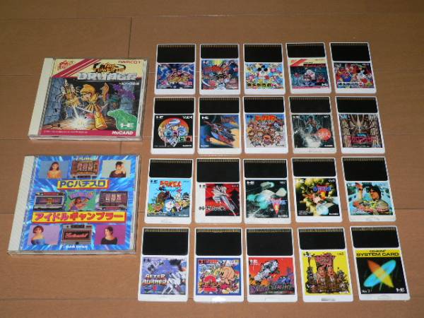 ☆PCエンジン　ゲームソフト　Huカード　22タイトル☆