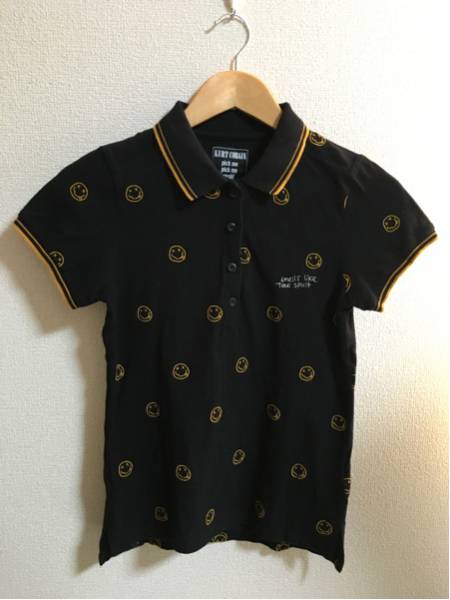 美品 ヒステリックグラマー×カートコバーン スマイルポロシャツ
