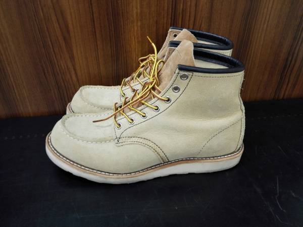 RED WING ブーツ ベージュ 約26cm