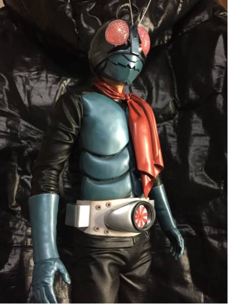 海洋堂 メガソフビ 仮面ライダー旧1号 塗装済完成品！！ いつも